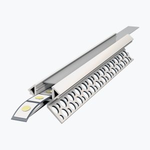 TEMPOLISTEL® A138 LED-profil til skillevægshoved