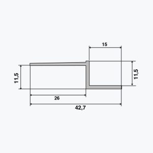 TEMPOLISTEL® A101 hulfugeprofil - Billede 2