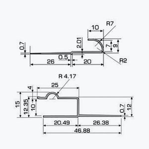 TEMPOLISTEL® A122 Ekspansionsfuge til underlag - Billede 2