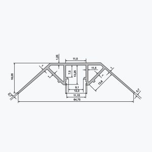 TEMPOLISTEL® A139 LED-profil - Billede 2