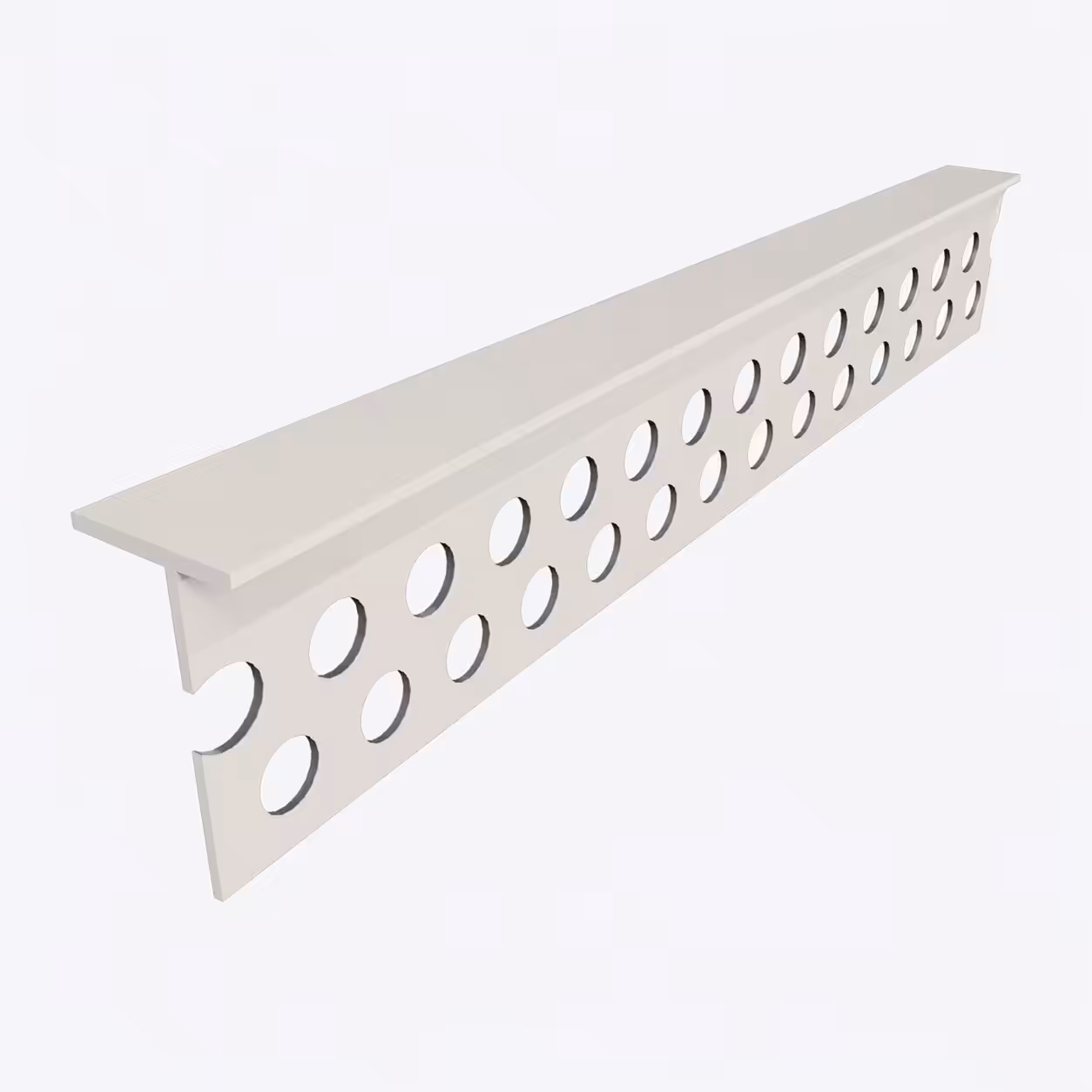 tempolistel_B119 TEMPOLISTEL® B119 Afslutningsprofil til BA15-skillevæg - Billede 1